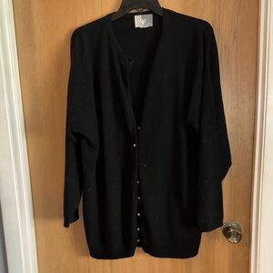 Long Soft Knit Cardigan Sweater with buttons